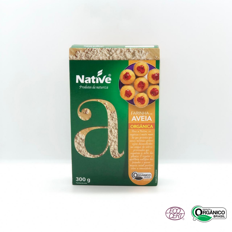 Farinha de Aveia Orgânica Native 300g