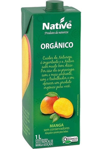 Néctar de Caju Orgânico Native 1L Bebidas Nativer 