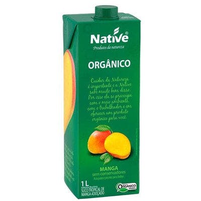 Suco de Manga Tropical Orgânico Native 1L Bebidas Native 