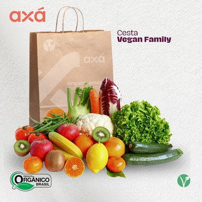 Cesta Family Vegan Cestas Axá Organicos 