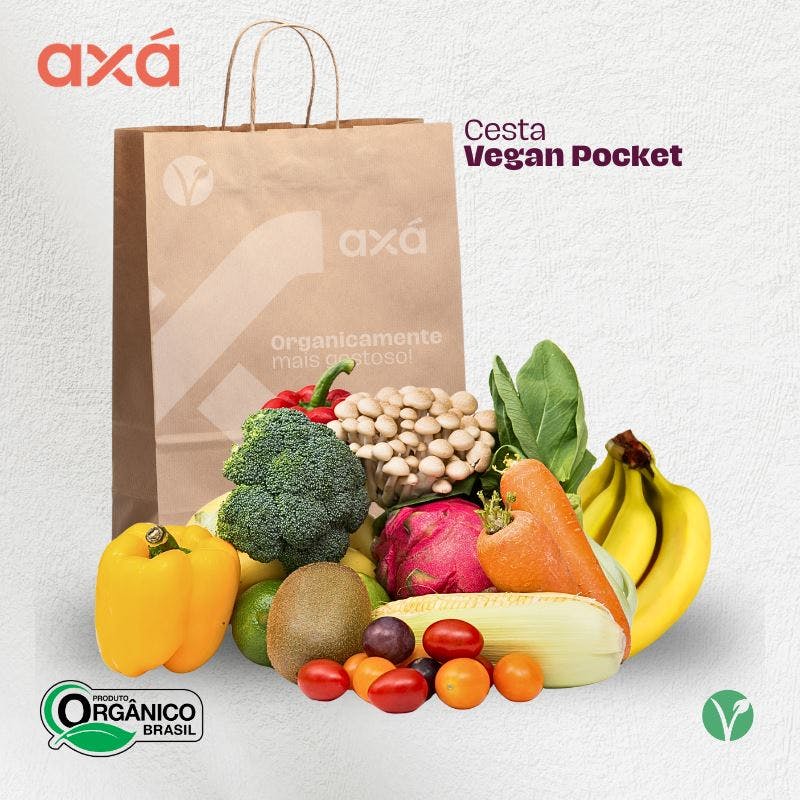 Cesta Pocket Vegan Cestas Axá Organicos 