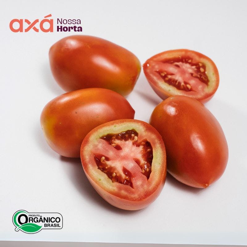 Tomate Italiano Orgânico 500g Nossa Horta Axá Organicos 