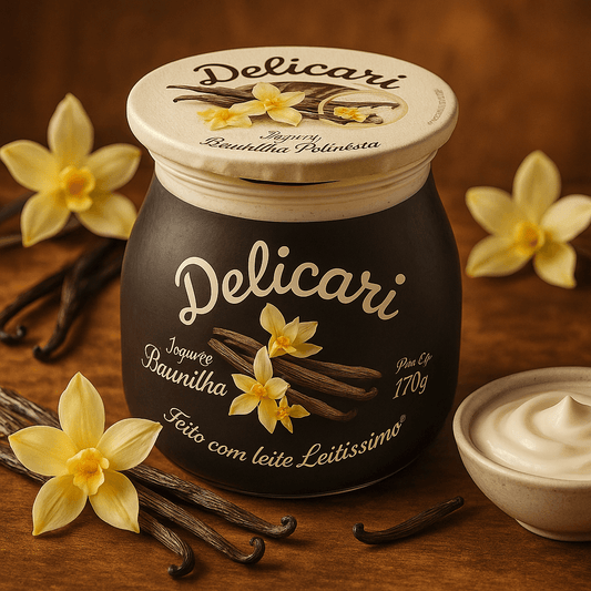 Iogurte com Baunilha 170g - Delicari