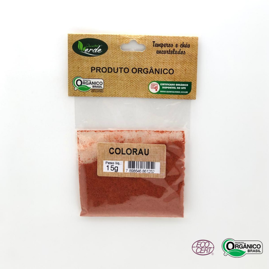 Colorau Orgânico Quintal Verde 15g