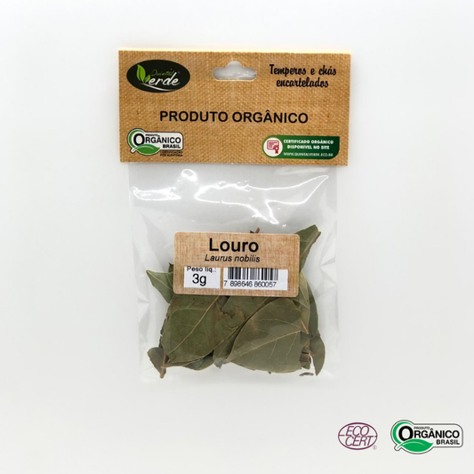 Louro Orgânico Quintal Verde 3g