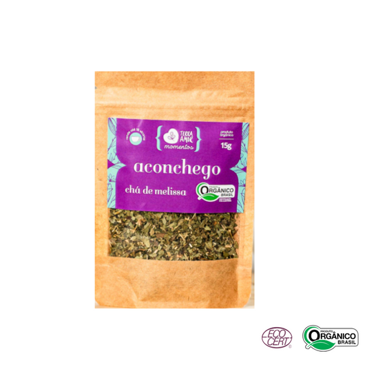 Chá de Melissa Orgânico Terra Amor 15g