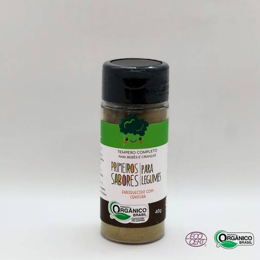 Tempero para Legumes Primeiros Sabores Orgânico Terra Amor 40g