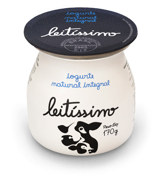 Iogurte Natural Integral 170g - Leitíssimo