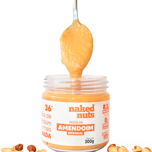 Pasta de Amendoim Integral 300g - Naked Nuts