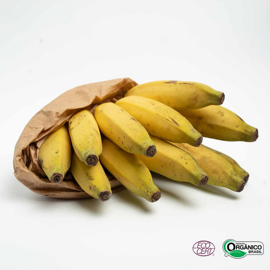 Banana Prata Orgânica 800g