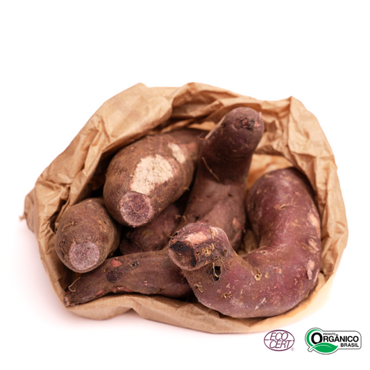 Batata Doce Roxa Orgânica 600g