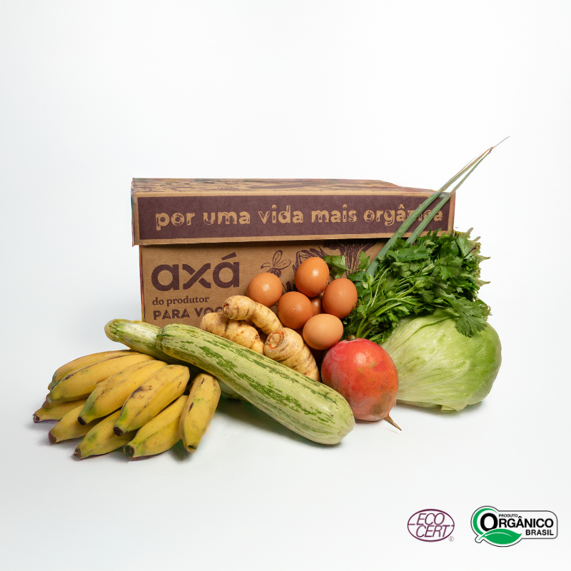 Cesta Pocket Orgânica Axá Und Aprox 3Kg