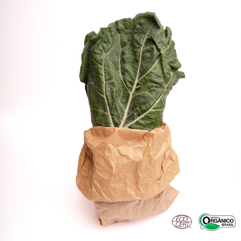 Couve Manteiga Orgânica Und Aprox 250g