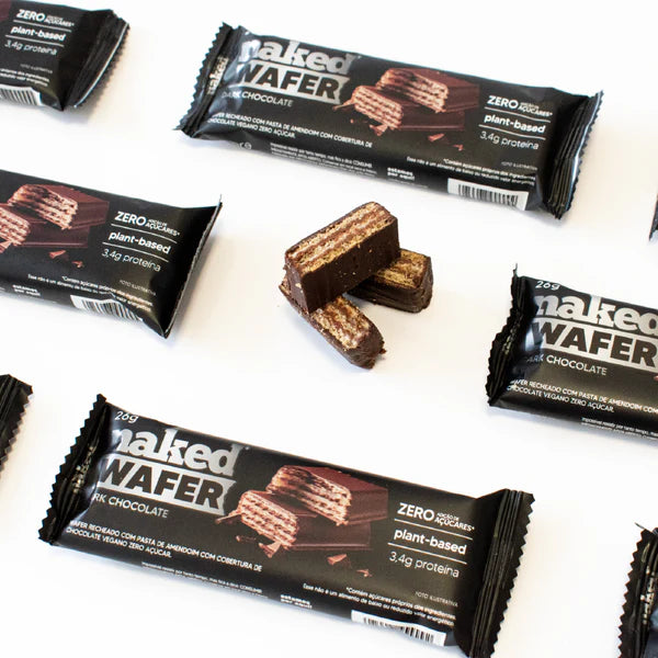 Wafer Chocolate Dark 26g - Naked Naked