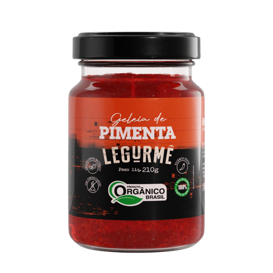 Geléia de Pimenta Orgânica 210g - Legurmê
