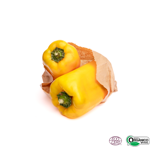 Pimentão Amarelo Orgânico 400g