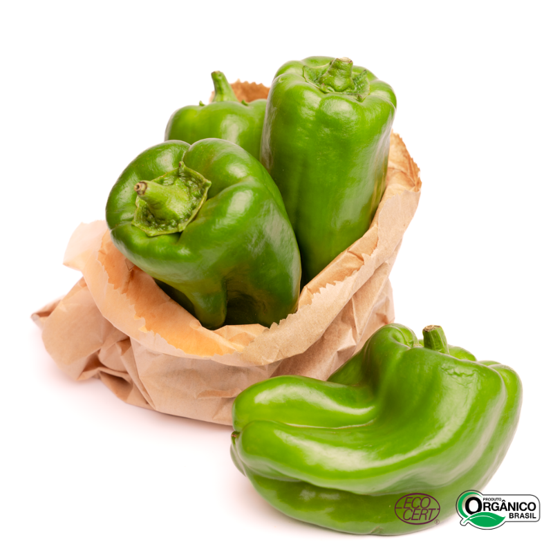 Pimentão Verde Orgânico 400g