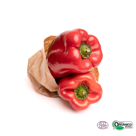 Pimentão Vermelho Orgânico 400g