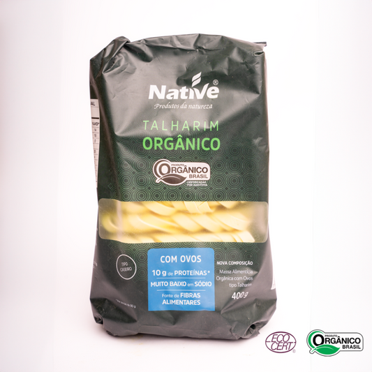 Talharim com Ovos Orgânico Native 400g